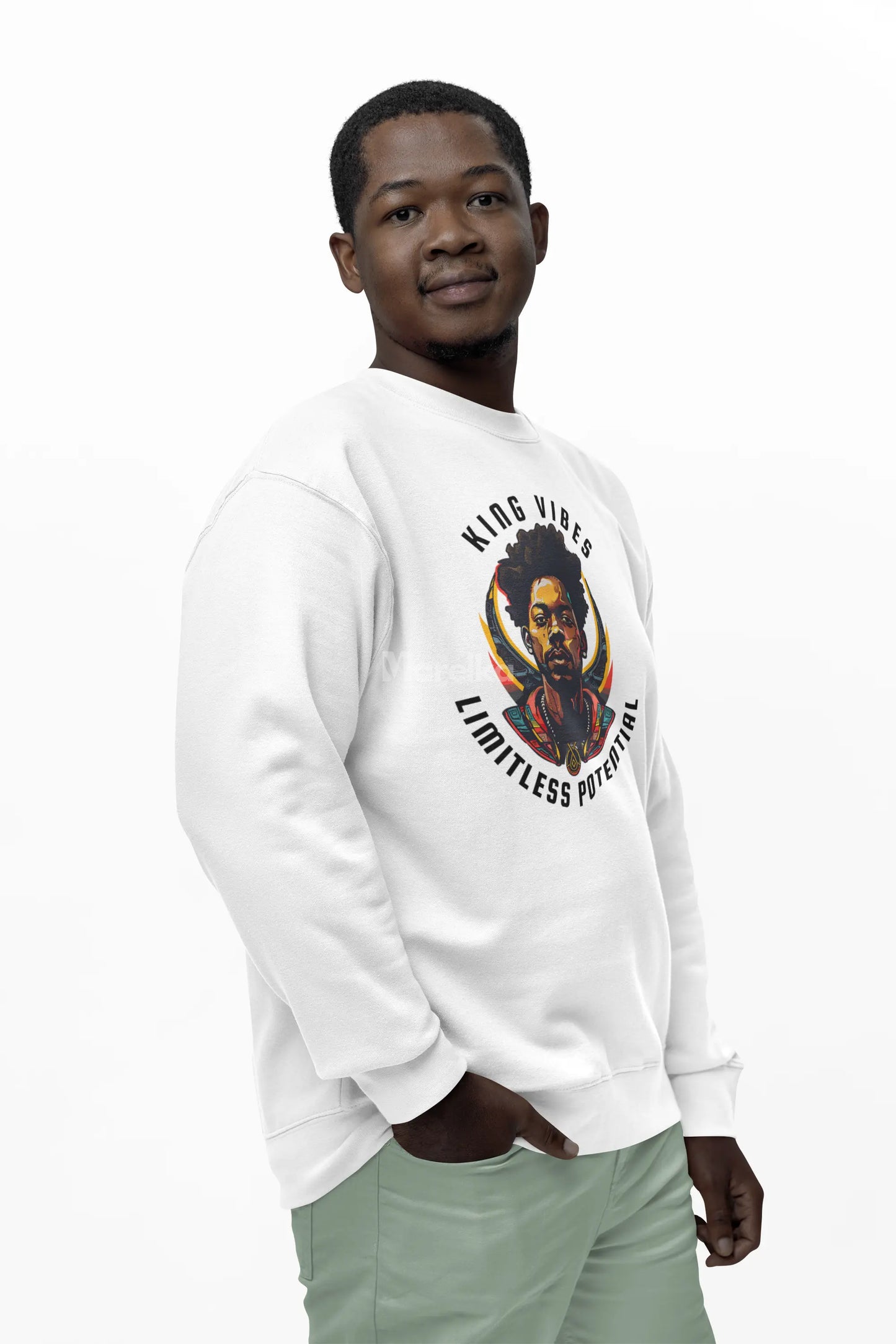 Sweatshirt Unisexe Premium - King Vibes | + de coloris marelka