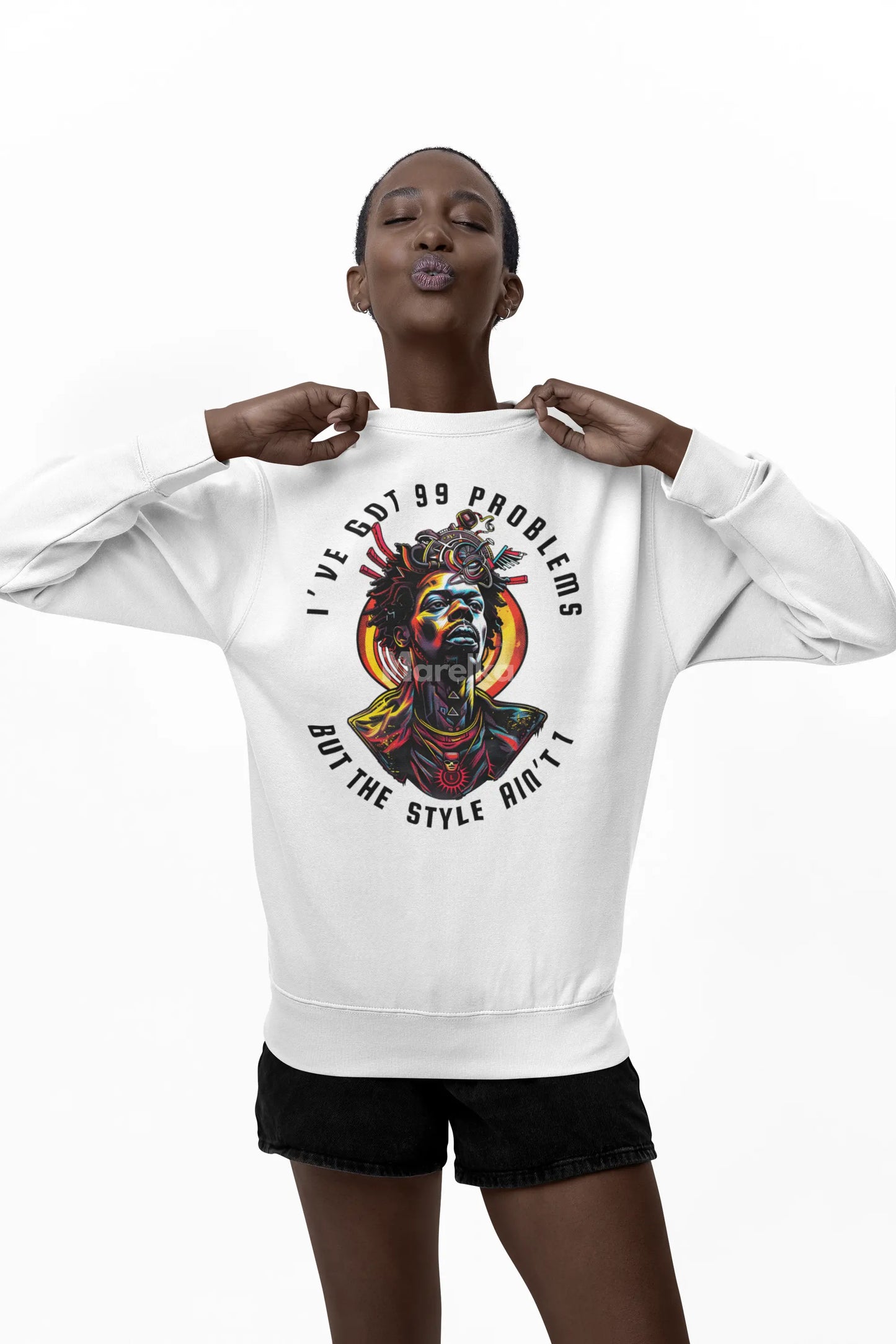 Sweatshirt premium unisexe - 99 problems H2 marelka