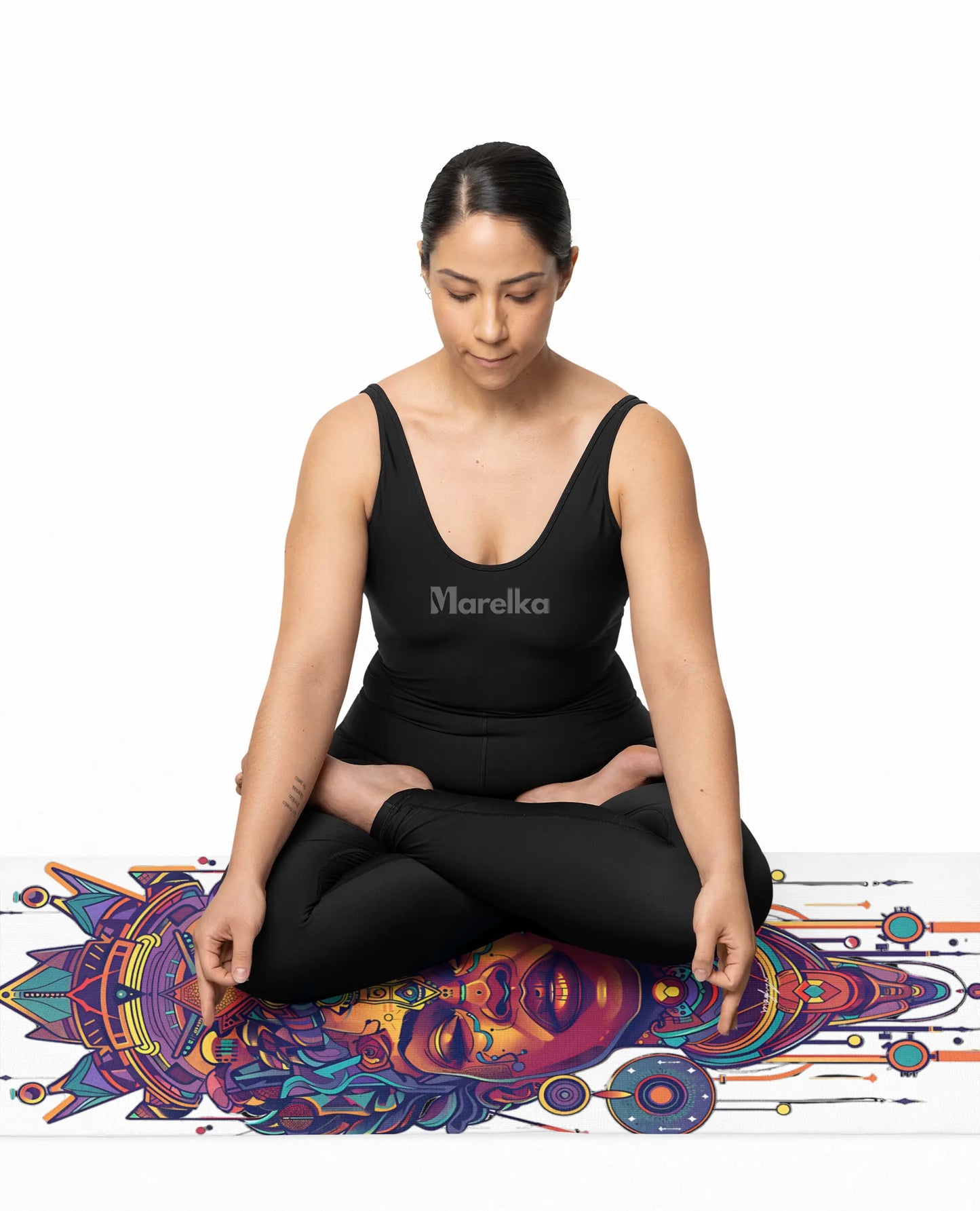 Tapis de yoga - Ferme les yeux marelka
