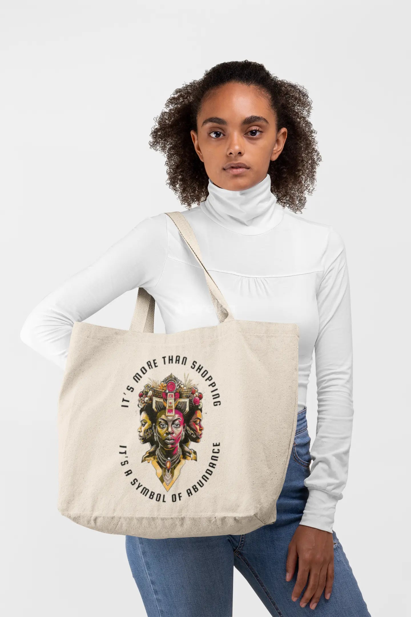 Tote bag oversize bio - It's more than shopping marelka